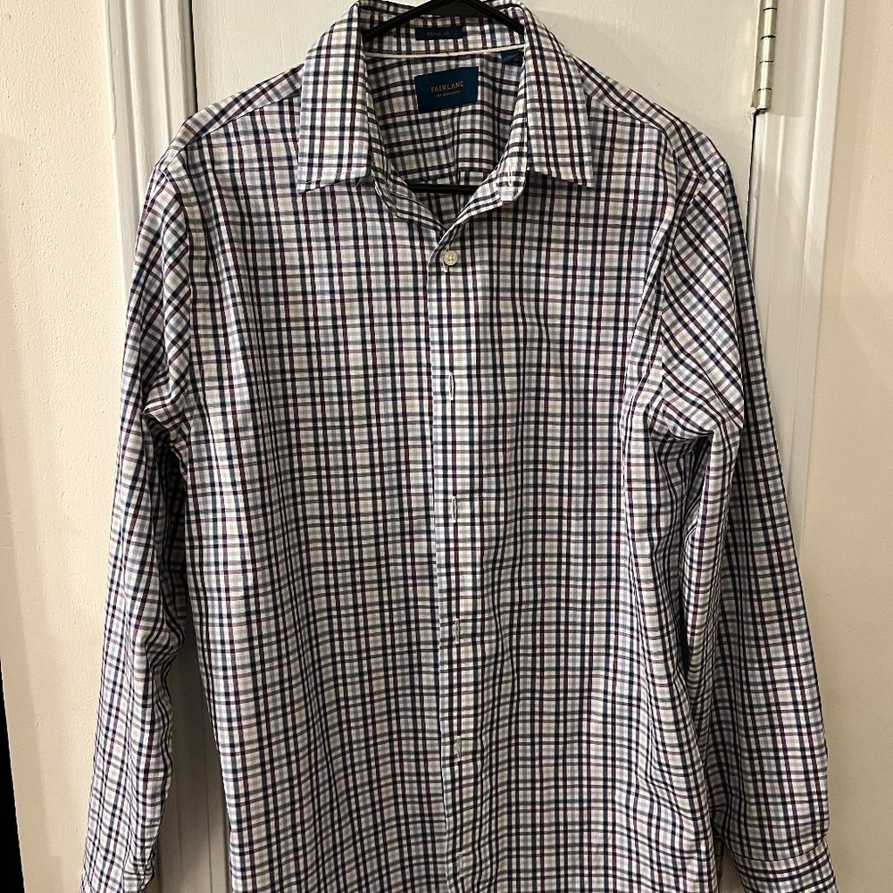 Men's Fairlane Dress Shirt, size L